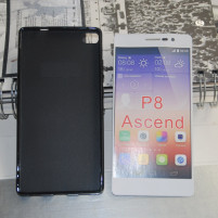 Силиконов гръб ТПУ мат за Huawei P8 GRA-L09 черен